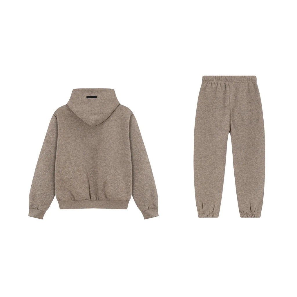 Smoky Gray Essentials Tracksuit Pullover