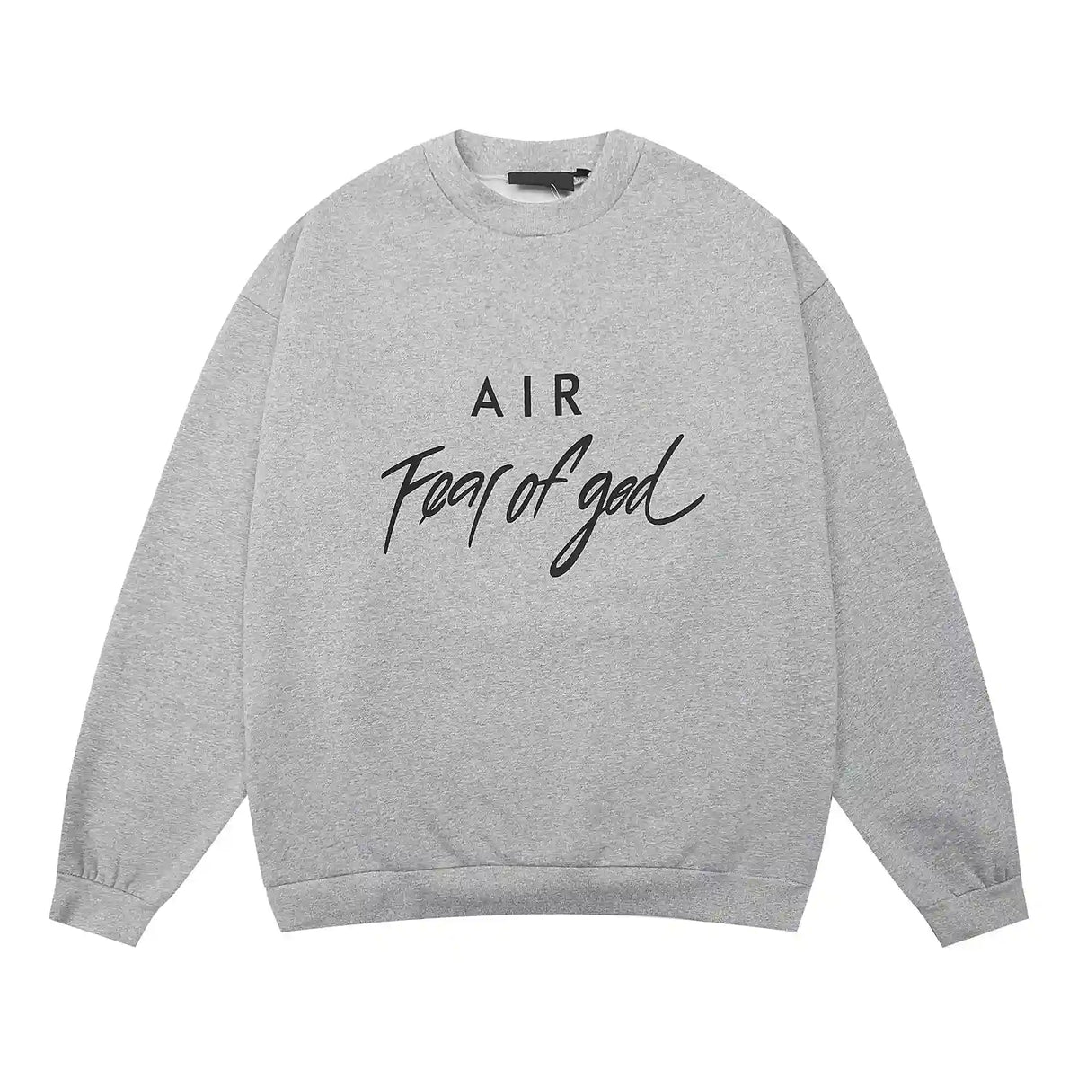 Essentials Dark Heather Oatmeal Fleece Tracksuit – Fear of God Set