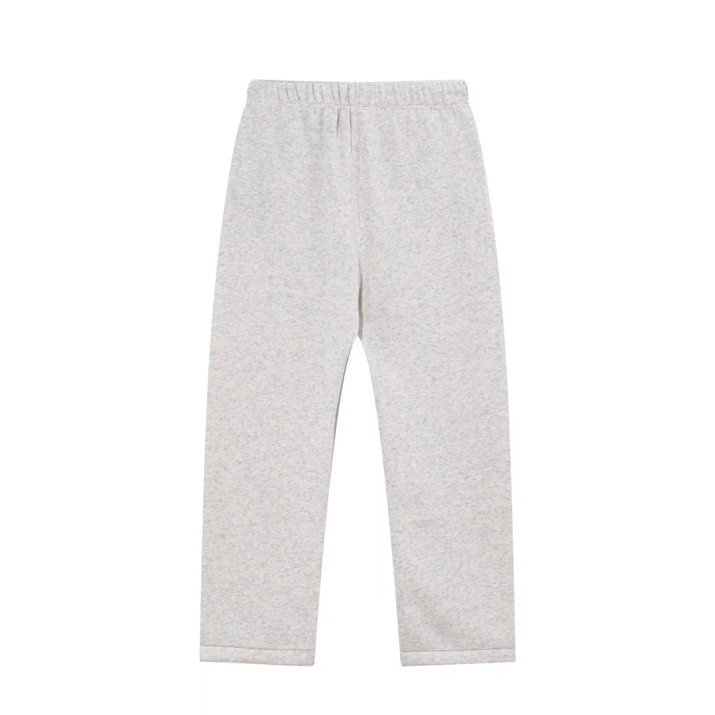 Light Heathered Oatmeal Essentials Tracksuit Pullover
