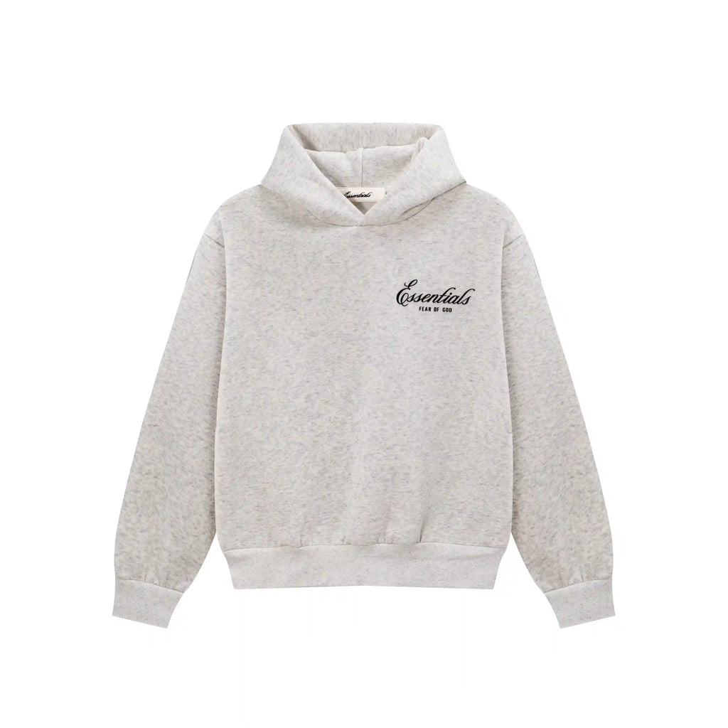 Light Heathered Oatmeal Essentials Tracksuit Pullover