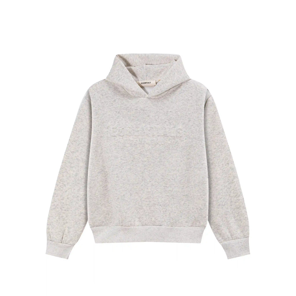 Light Heathered Oatmeal Essentials Tracksuit Pullover