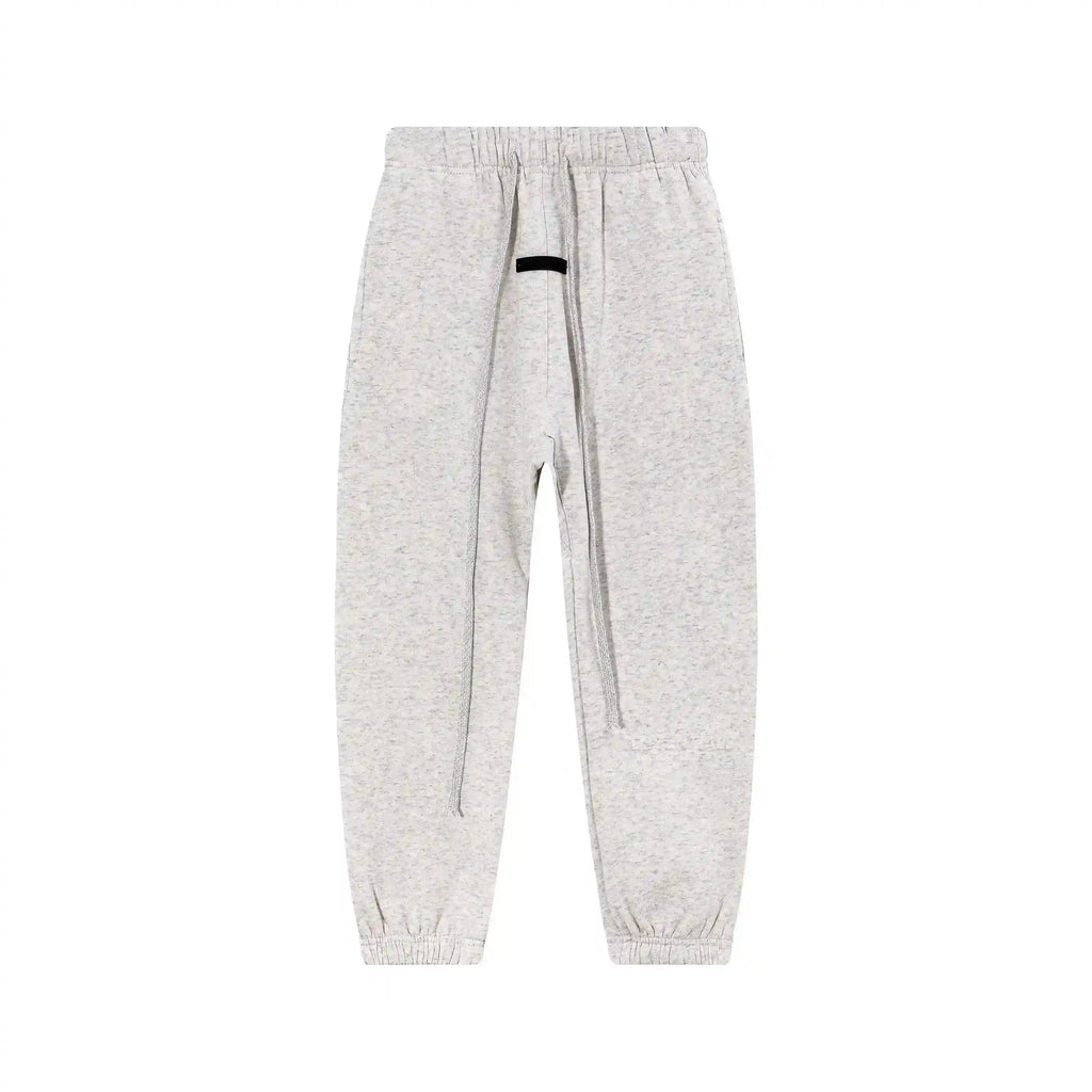 Light Heathered Oatmeal Essentials Tracksuit Pullover