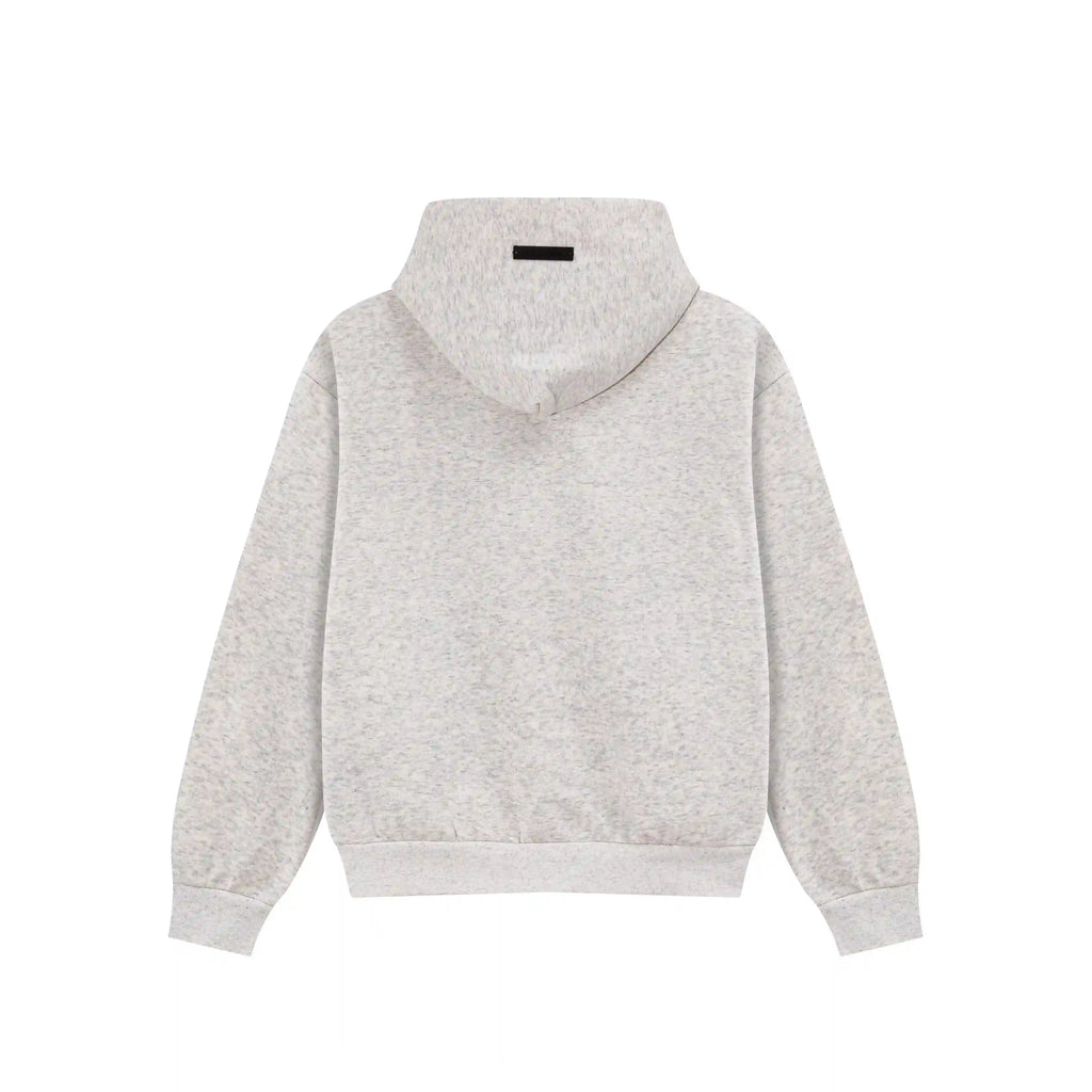 Light Heathered Oatmeal Essentials Tracksuit Pullover