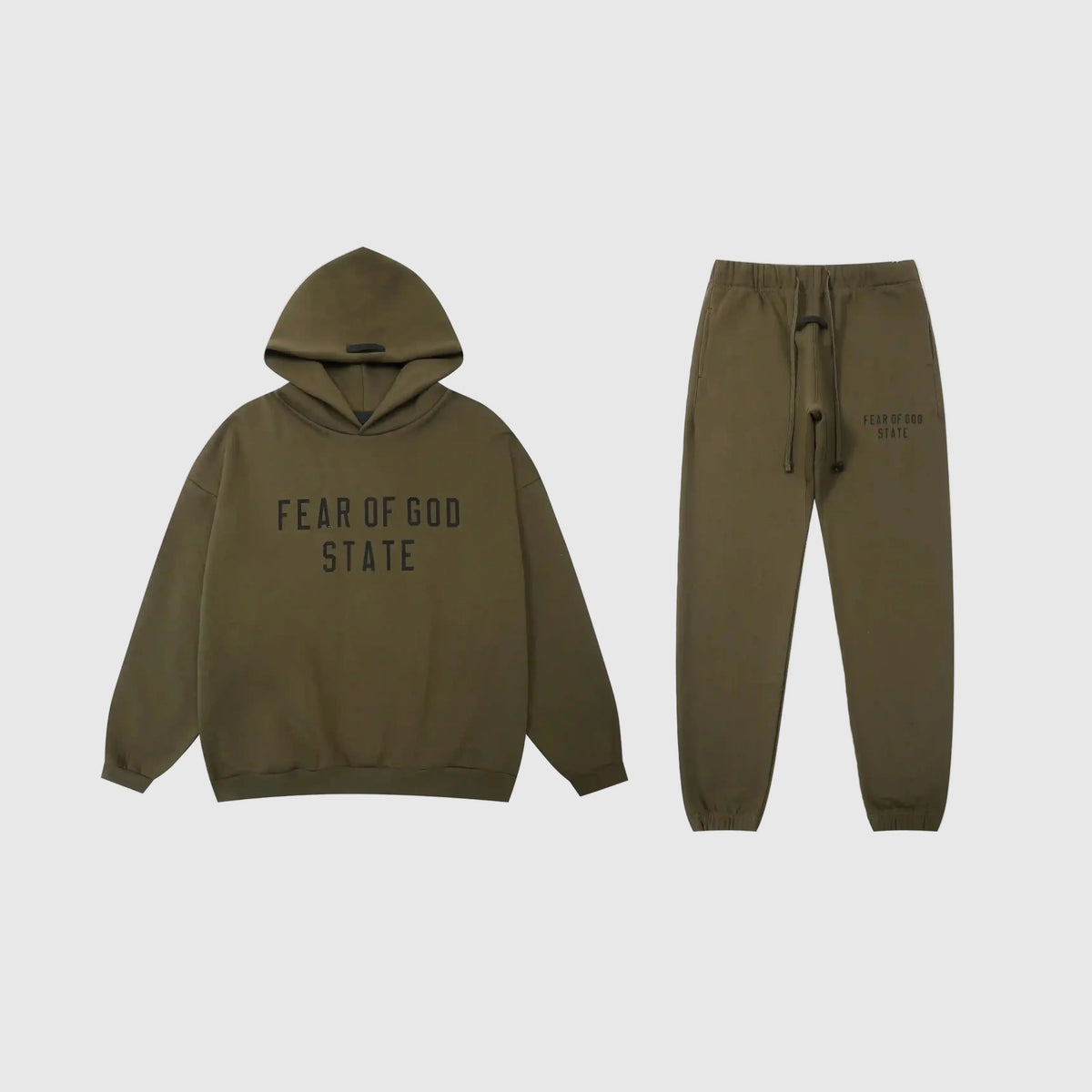 Essentials Tracksuit Woodland – Fear of God Relaxed Set