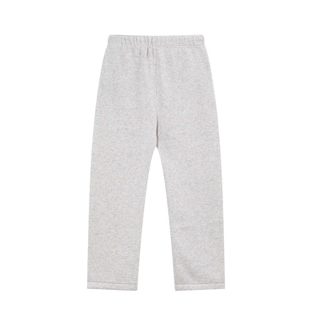 Light Heathered Oatmeal Essentials Tracksuit Pullover