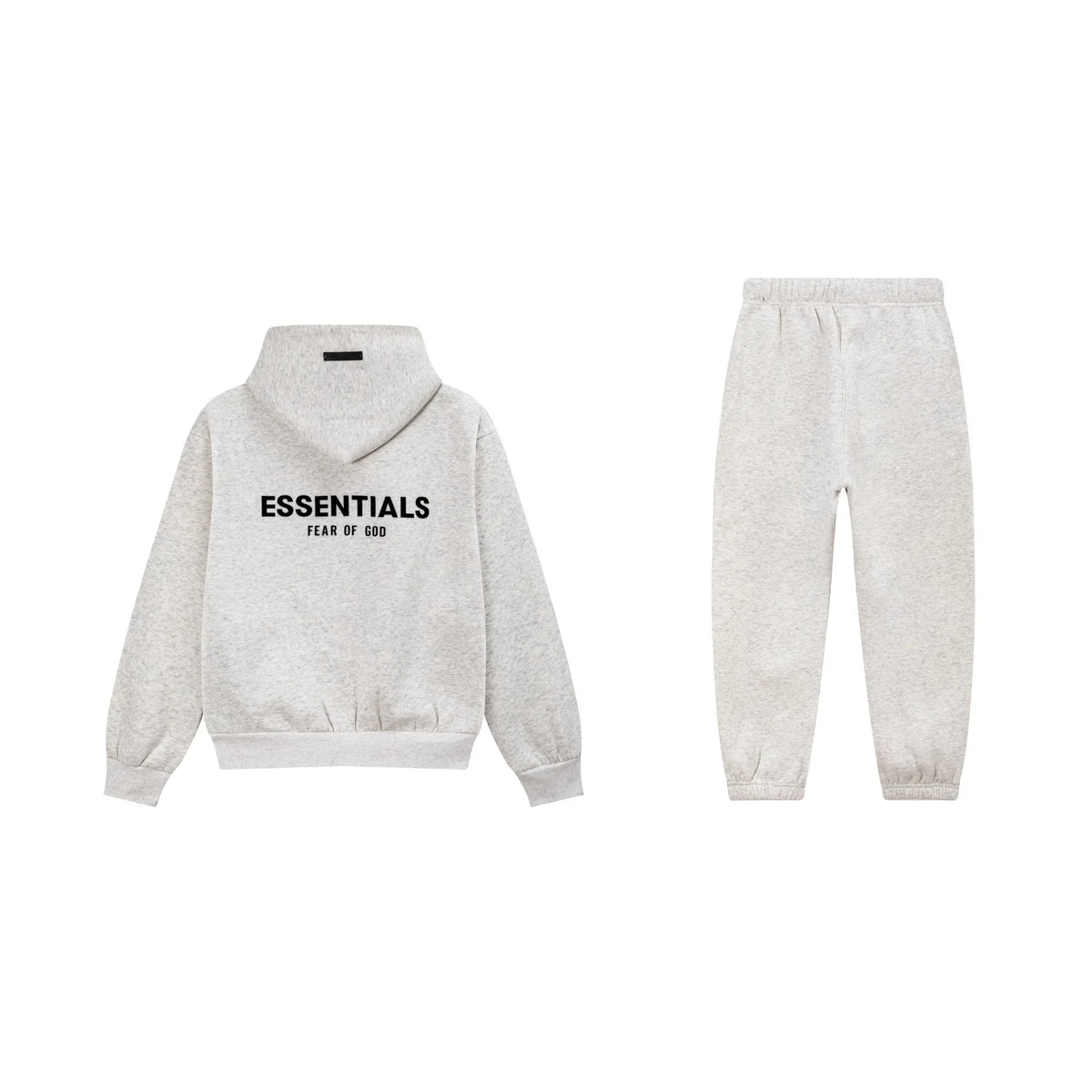 Light Heathered Oatmeal Essentials Tracksuit Pullover