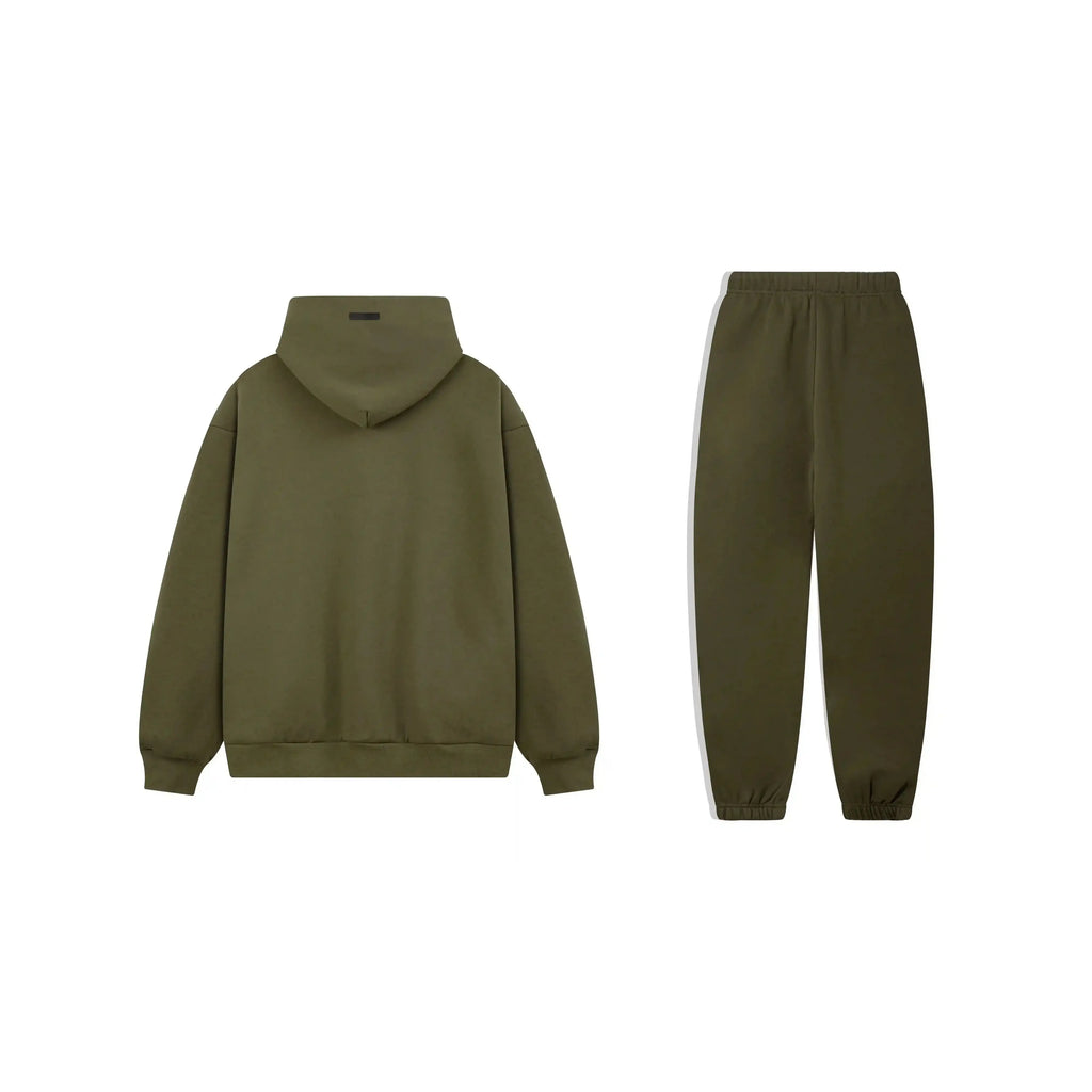 Essentials Tracksuit Hemlock Classic – Fear of God Matching Fleece Set