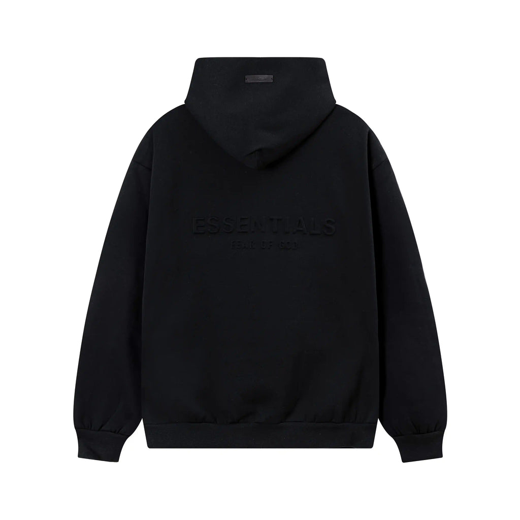 Black Essentials Tracksuit Pullover