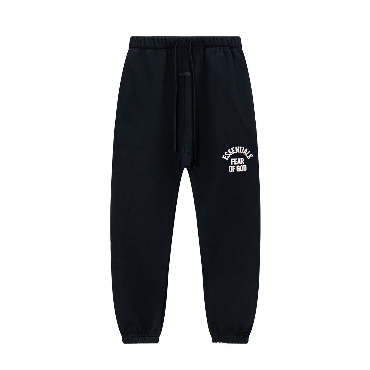 Black Essentials Tracksuit Pullover