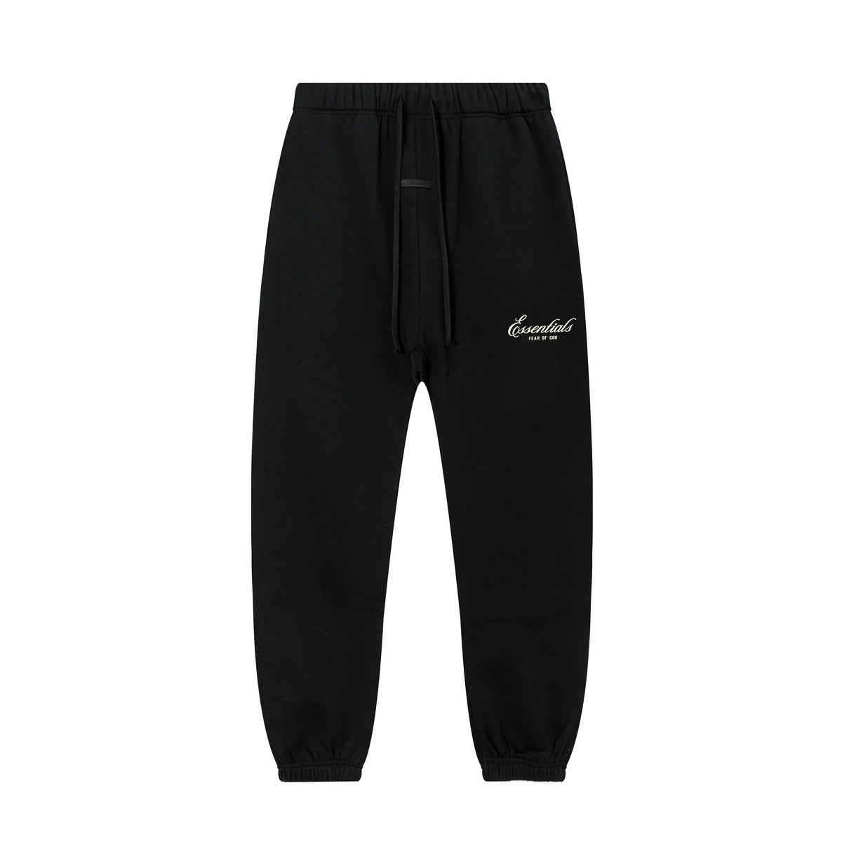 Black Essentials Tracksuit Pullover