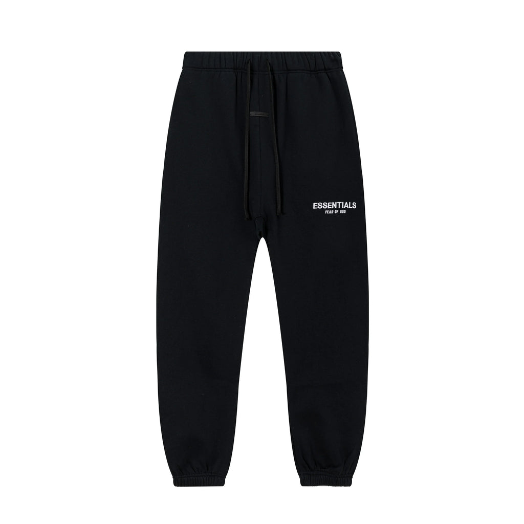 Black Essentials Tracksuit Pullover