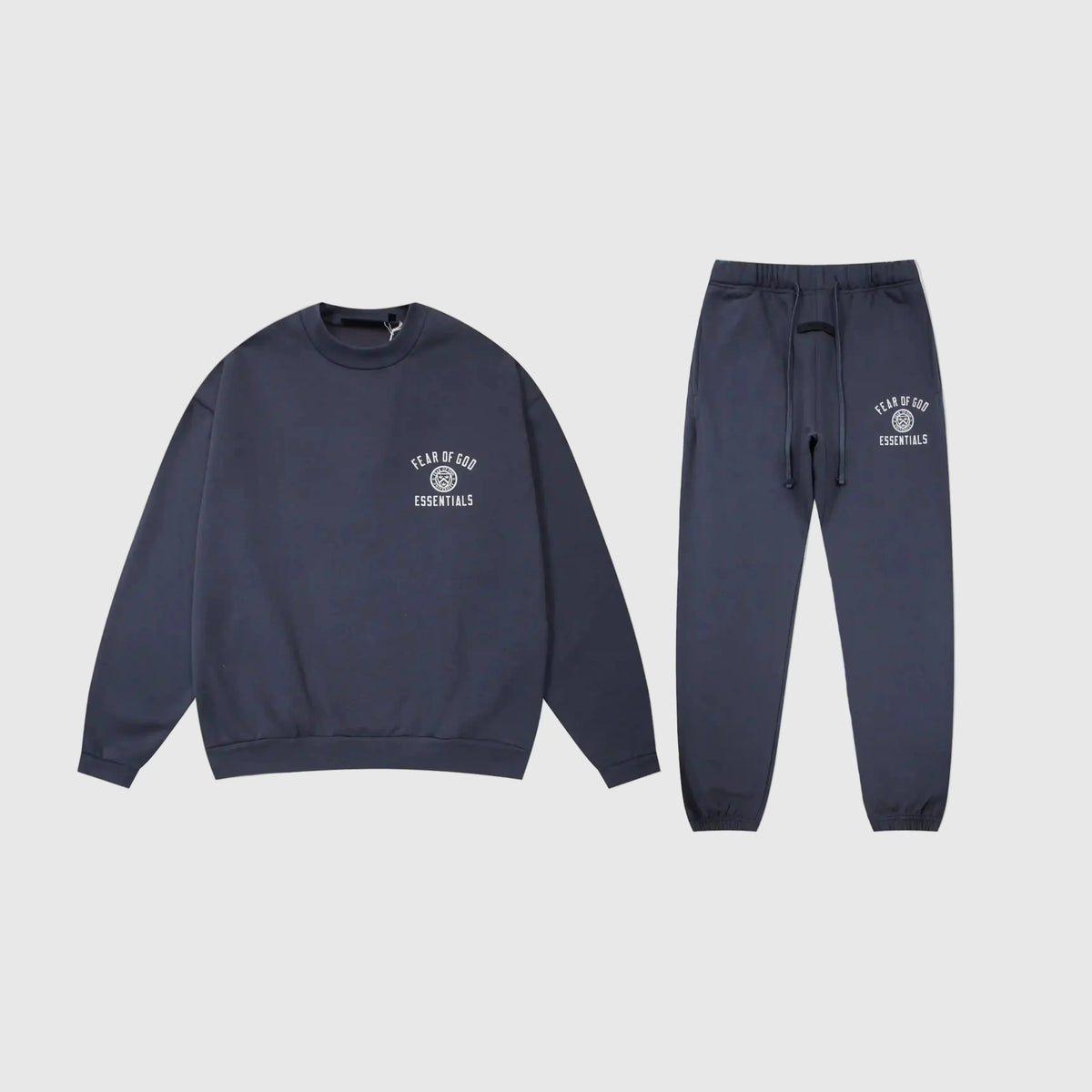 Essentials Blue Tracksuit – Fear of God Classic Matching Set