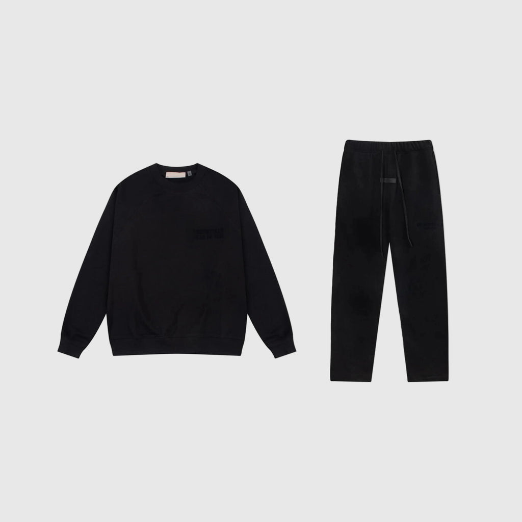 Essentials Tracksuit Black Fleece – Fear of God Matching Set