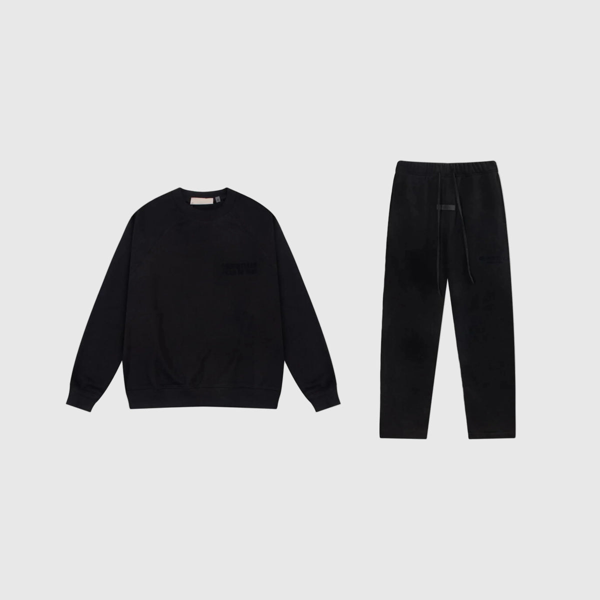 Essentials Tracksuit Black Fleece – Fear of God Matching Set