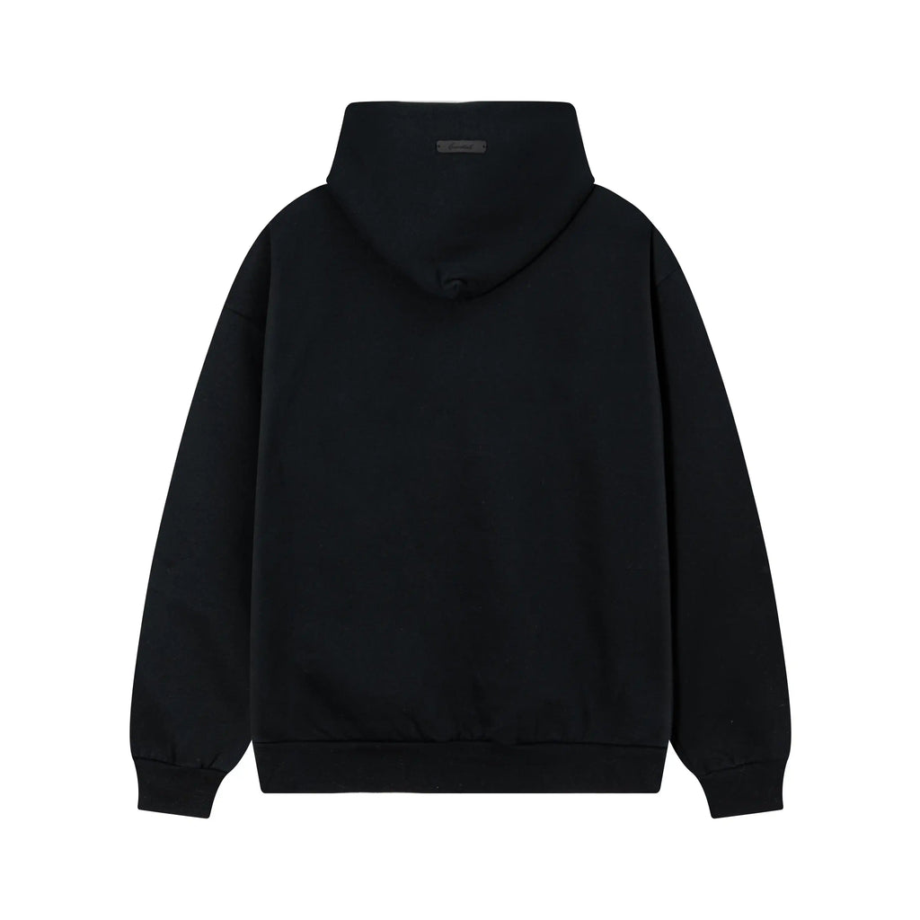 Black Essentials Tracksuit Pullover