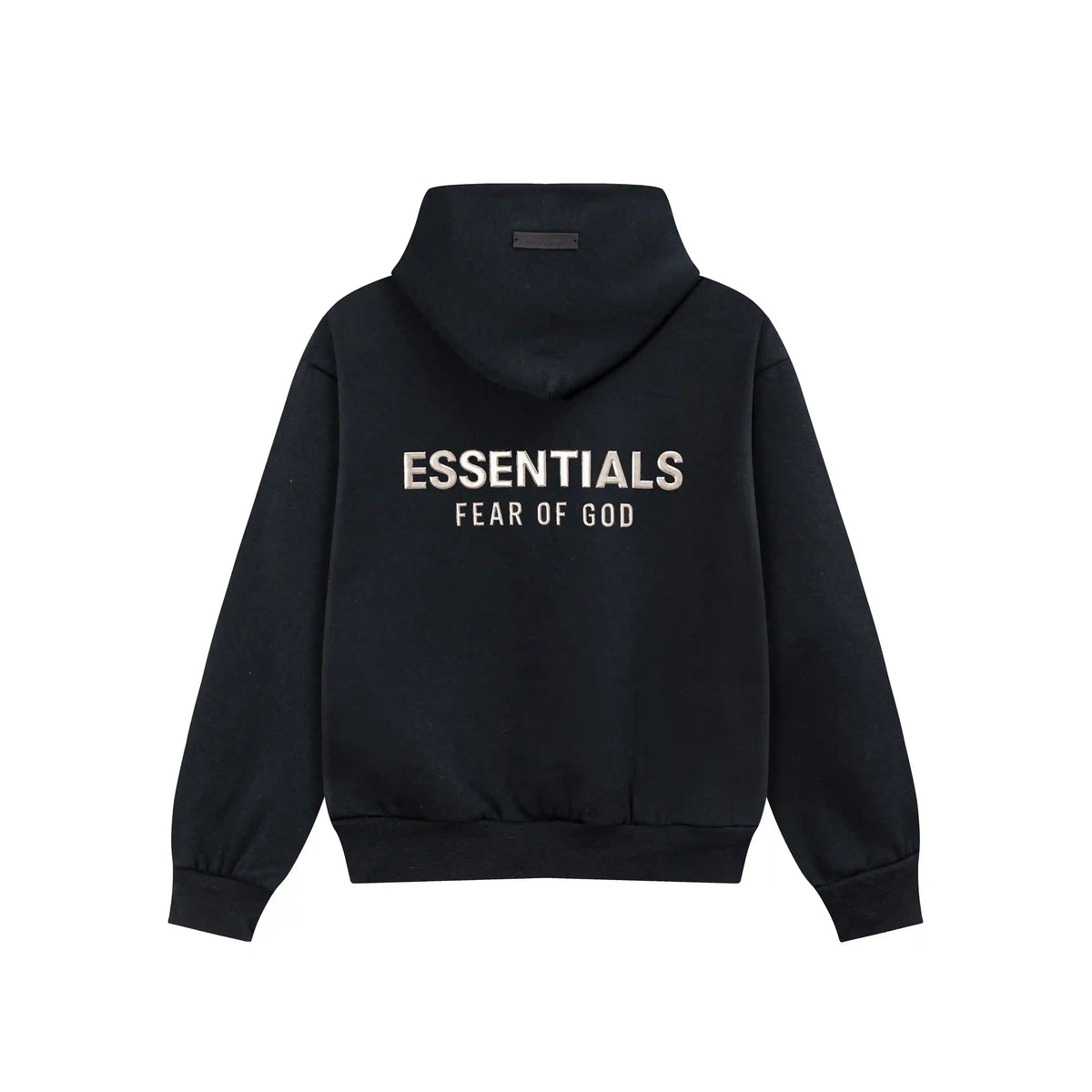 Black Essentials Tracksuit Pullover