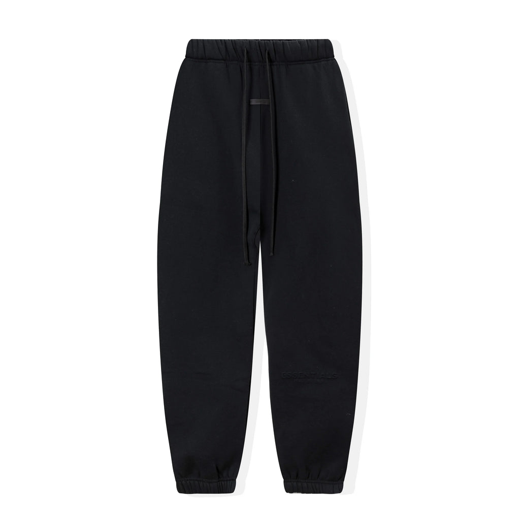 Black Essentials Tracksuit Pullover