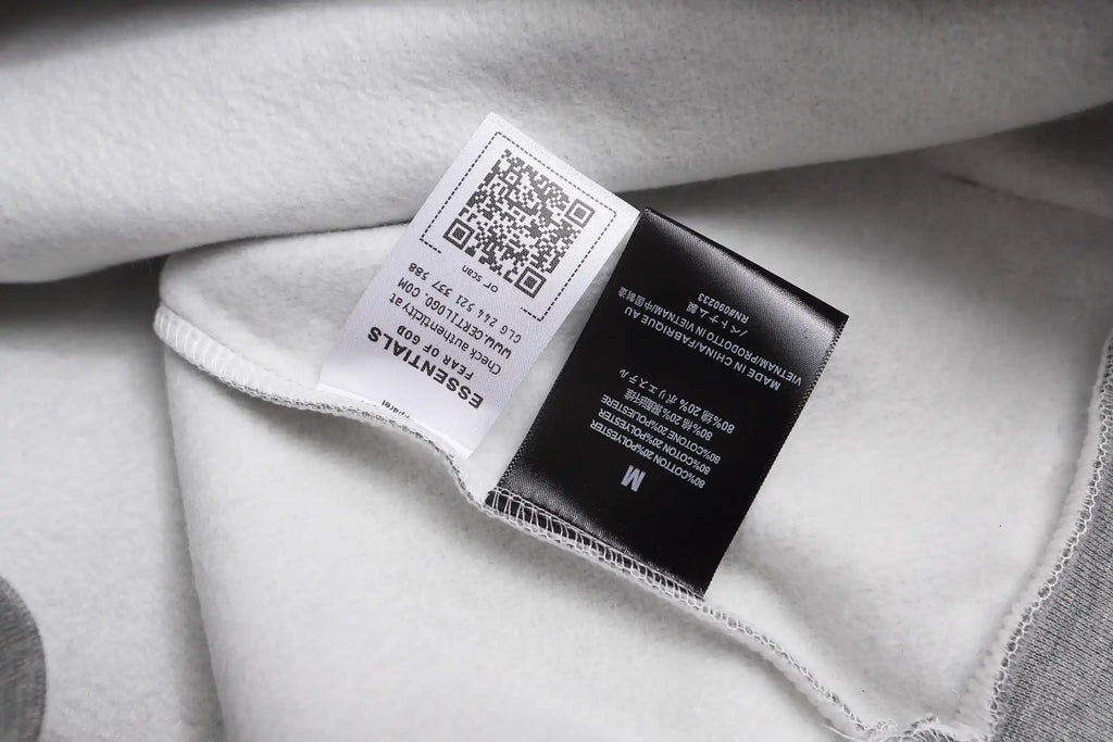 Cloudy Gray Essentials Tracksuit Pullover