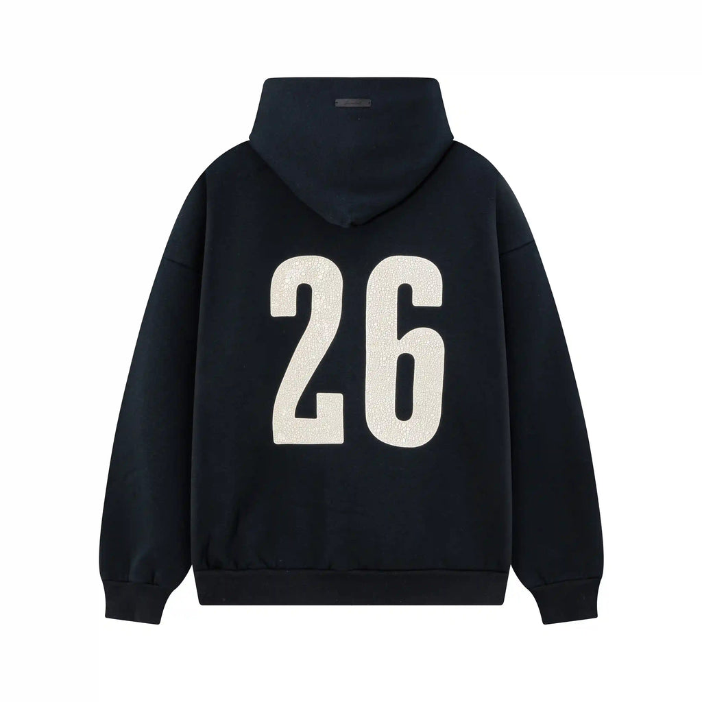 Black Essentials Tracksuit Pullover
