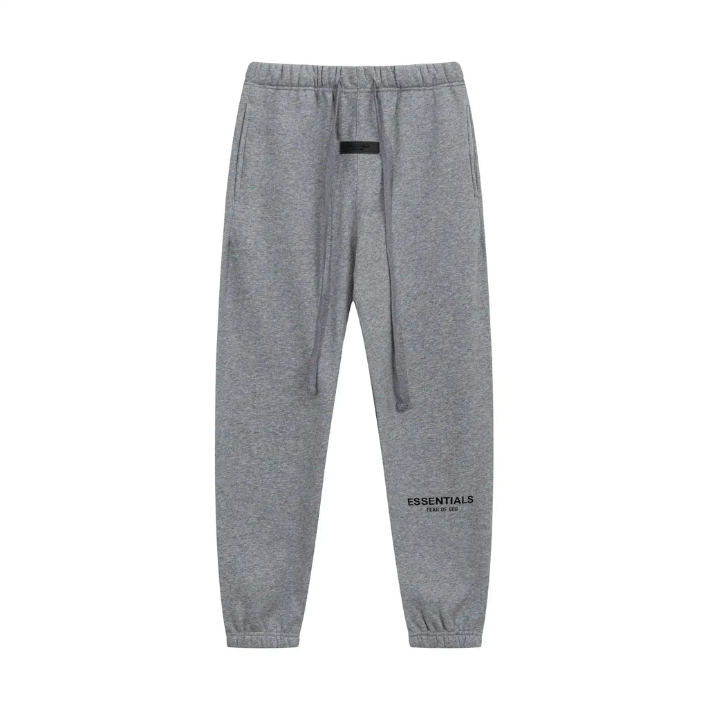 Cloudy Gray Essentials Tracksuit Pullover