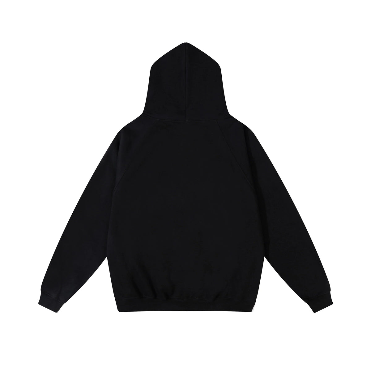 Fear of God Essentials Black Tracksuit – Rubber Logo Hoodie & Jogger Set