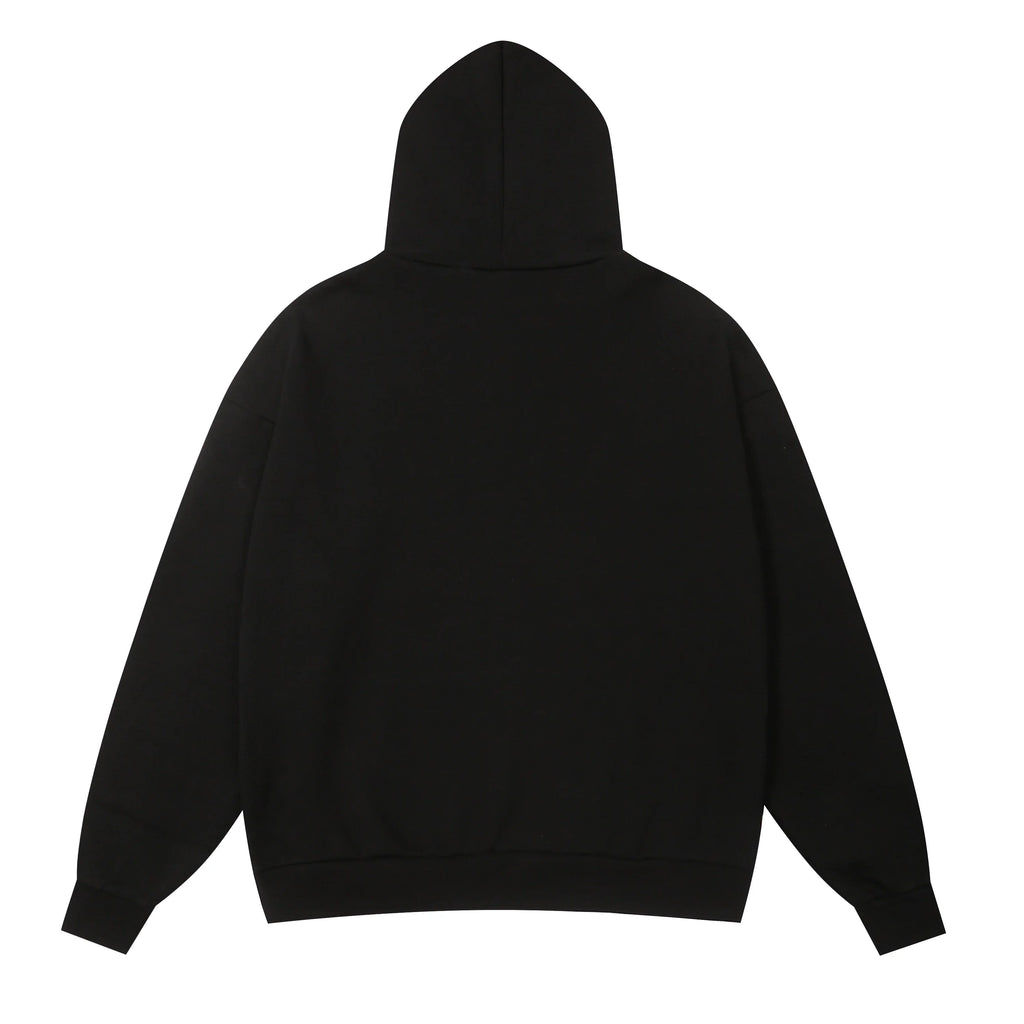 Essentials Black Relaxed Fleece Tracksuit – Everyday Casual Set