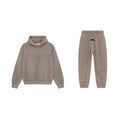 Smoky Gray Essentials Tracksuit Pullover