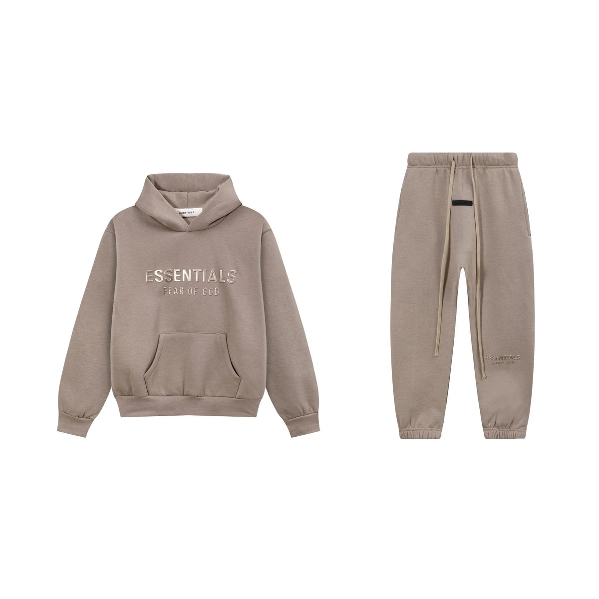 Smoky Gray Essentials Tracksuit Pullover