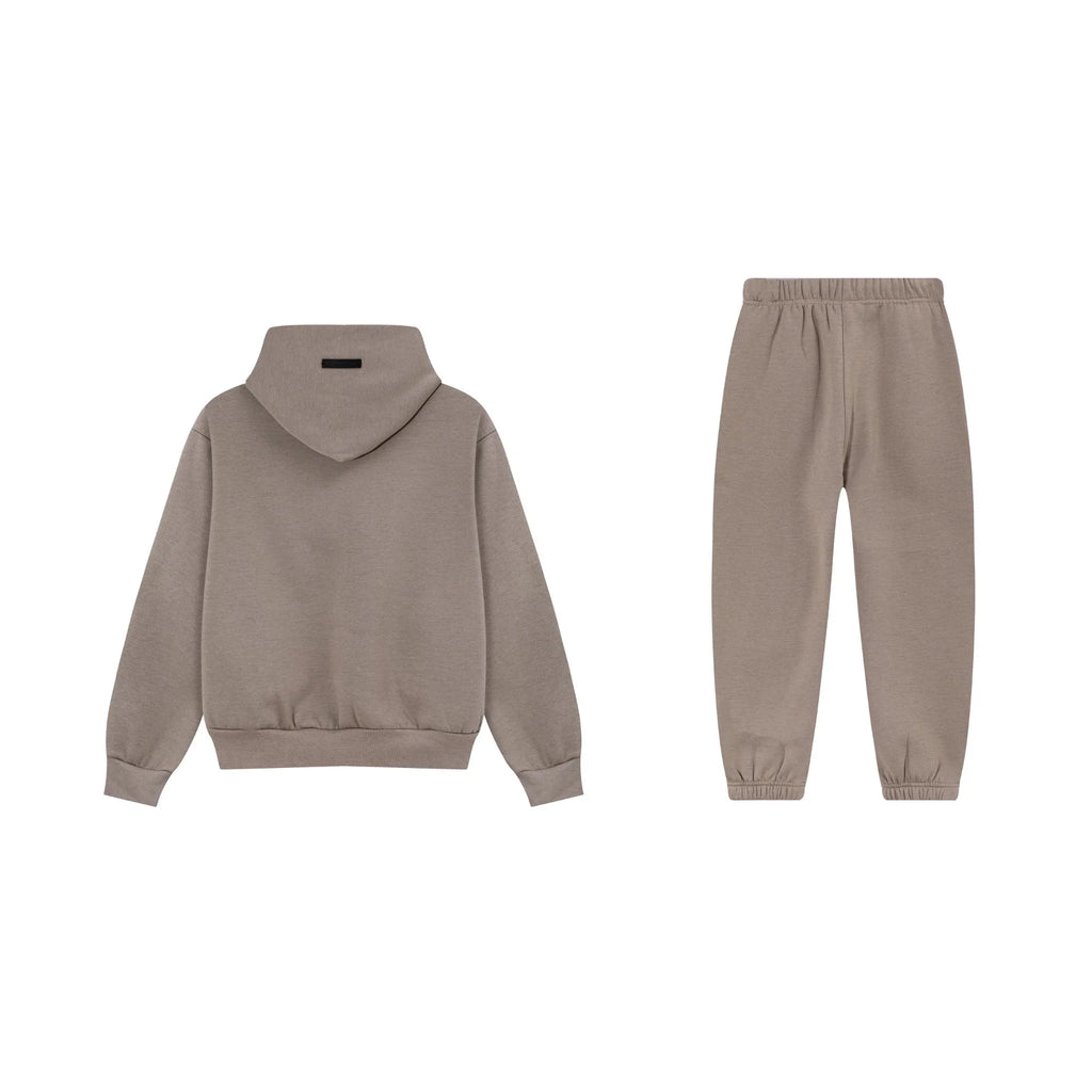 Smoky Gray Essentials Tracksuit Pullover
