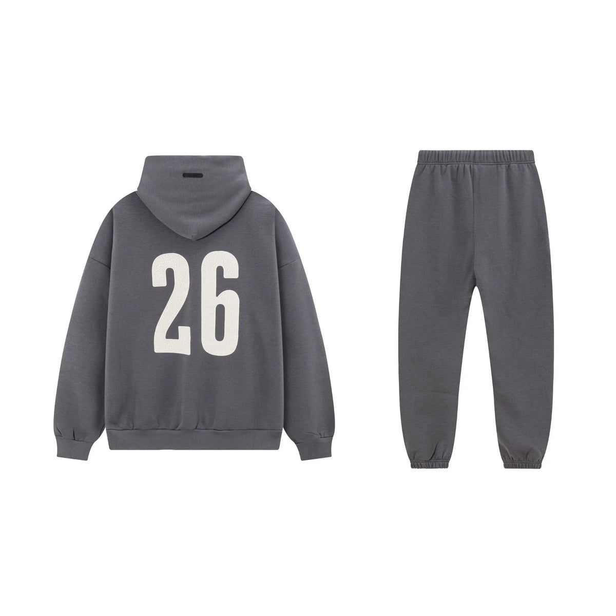 Gray Essentials Tracksuit Pullover