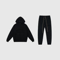 Essentials Tracksuit Black Elevated – Fear of God Fleece Set