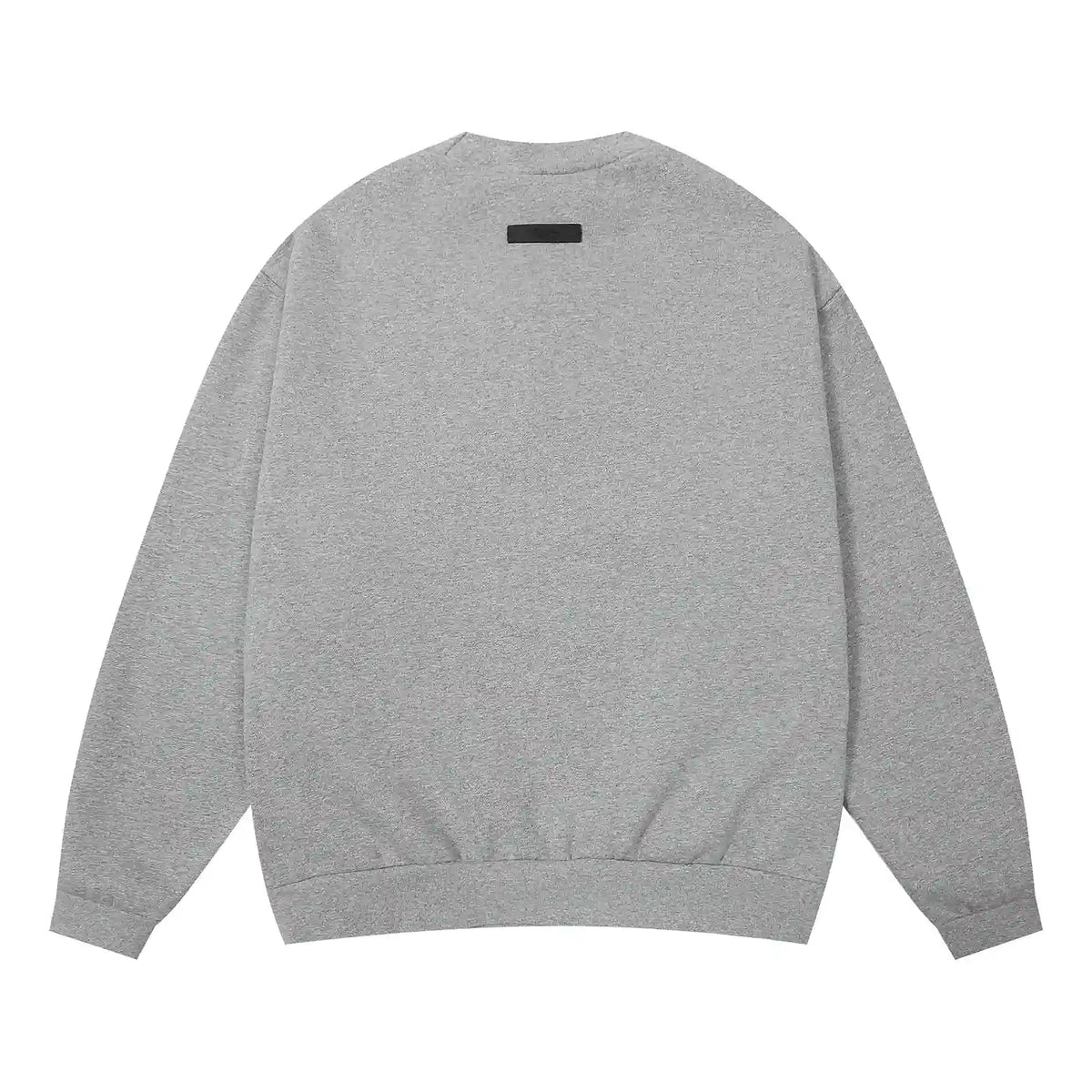 Fear of God Essentials Dark Heather Oatmeal Tracksuit – Classic Fit Crewneck & Jogger Set