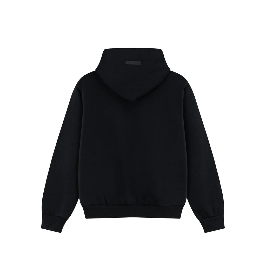 Black Essentials Tracksuit Pullover