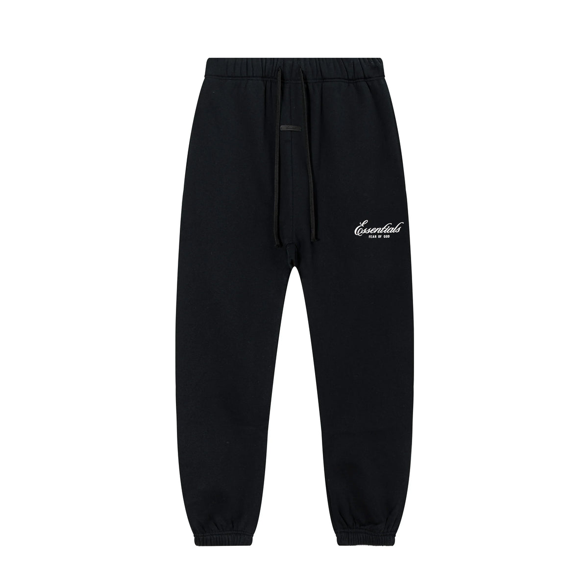 Black Essentials Tracksuit Pullover