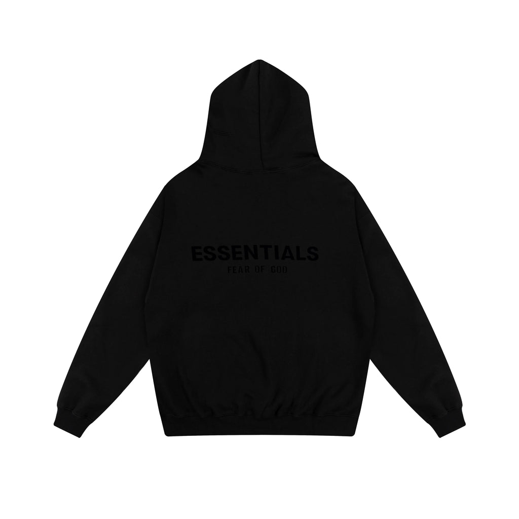 Black Essentials Tracksuit Pullover