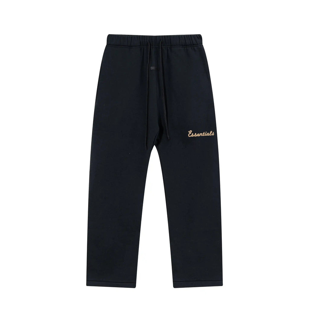 Black Essentials Tracksuit Pullover