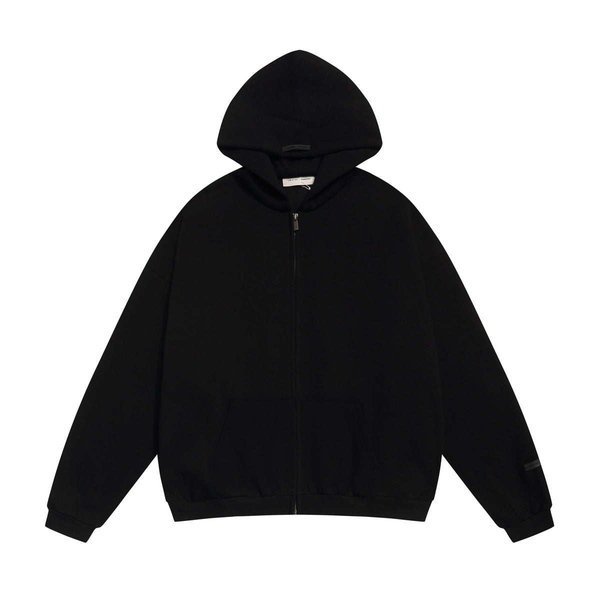 Black Essentials Tracksuit Pullover
