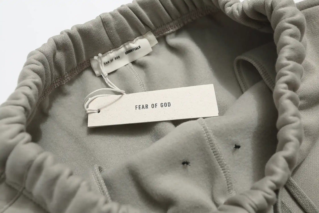 Cement Gray Essentials Tracksuit Pullover