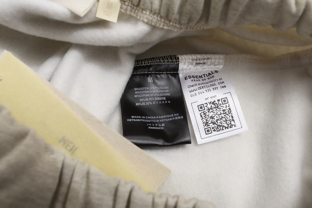Oatmeal Heather Essentials Tracksuit Pullover