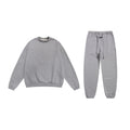 Cloudy Gray Essentials Tracksuit Pullover