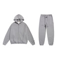 Cloudy Gray Essentials Tracksuit Pullover