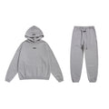 Cloudy Gray Essentials Tracksuit Pullover
