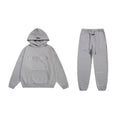 Cloudy Gray Essentials Tracksuit Pullover
