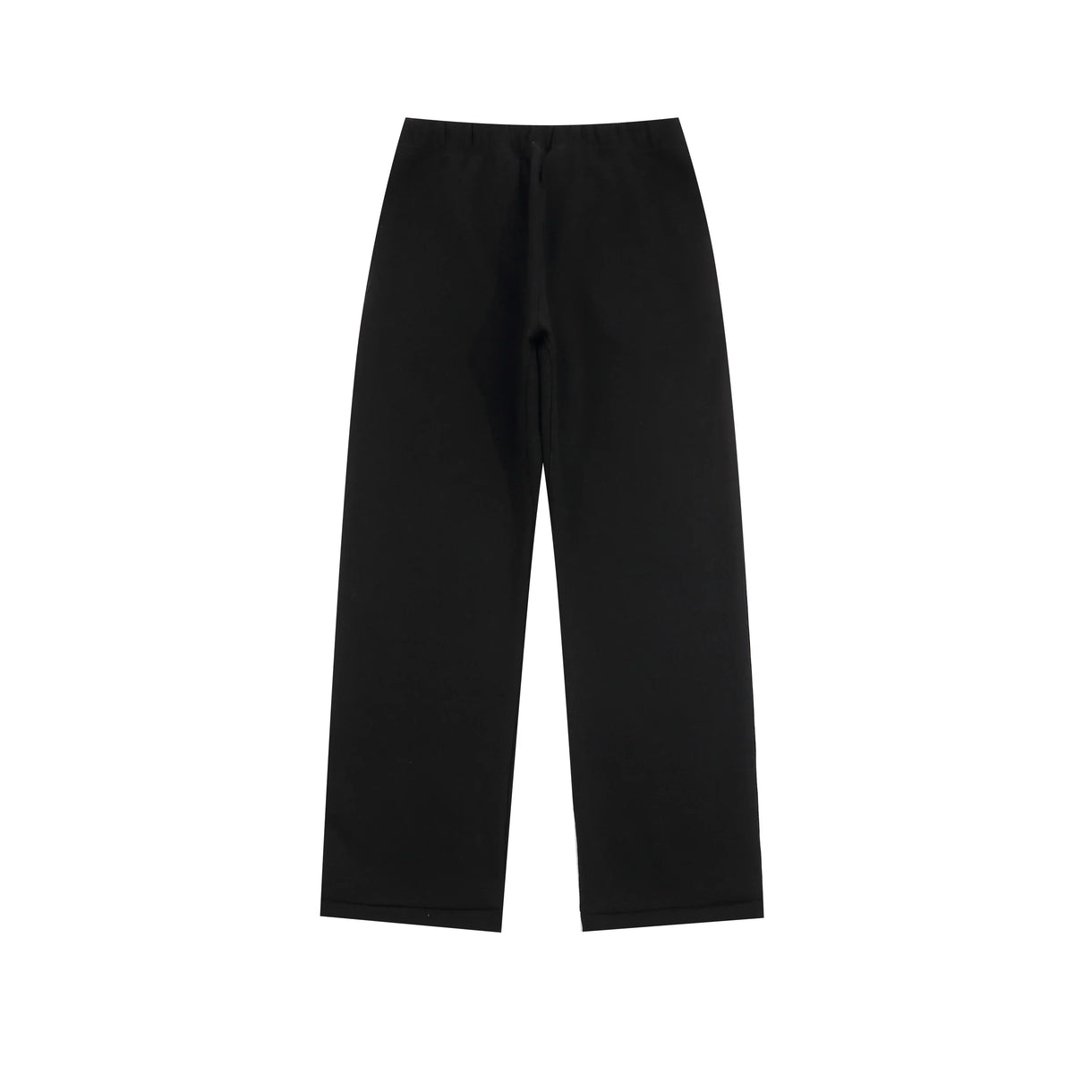 Essentials Black Minimal Fleece Tracksuit – Everyday Casual Set