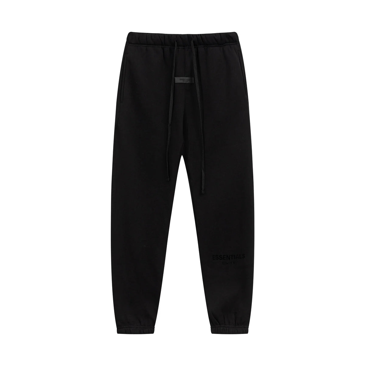 Black Essentials Tracksuit Pullover
