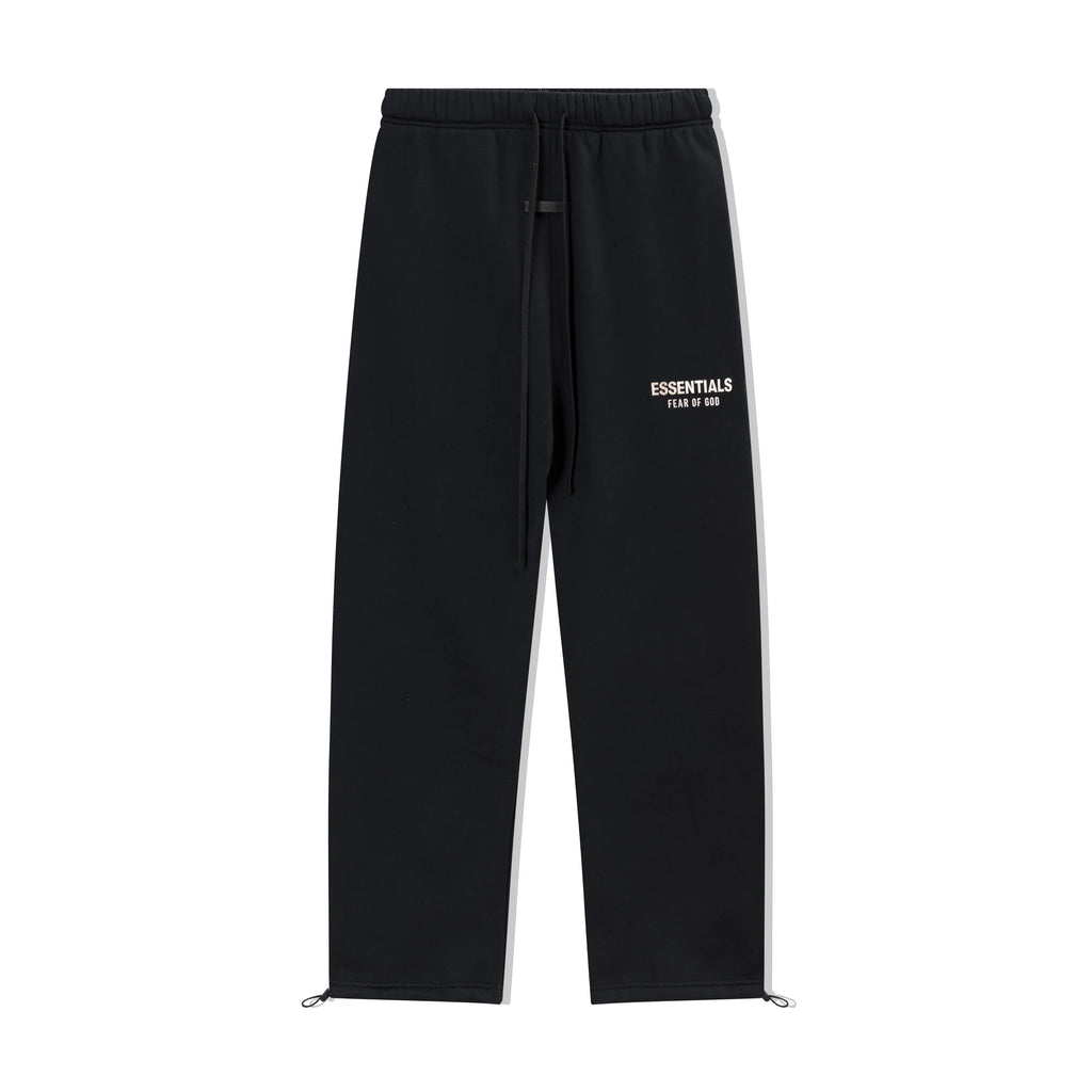 Black Essentials Tracksuit Pullover
