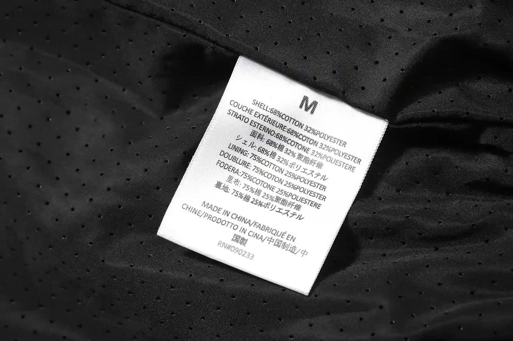 Primary Essentials Tracksuit Black Half-Zip Nylon Pullover