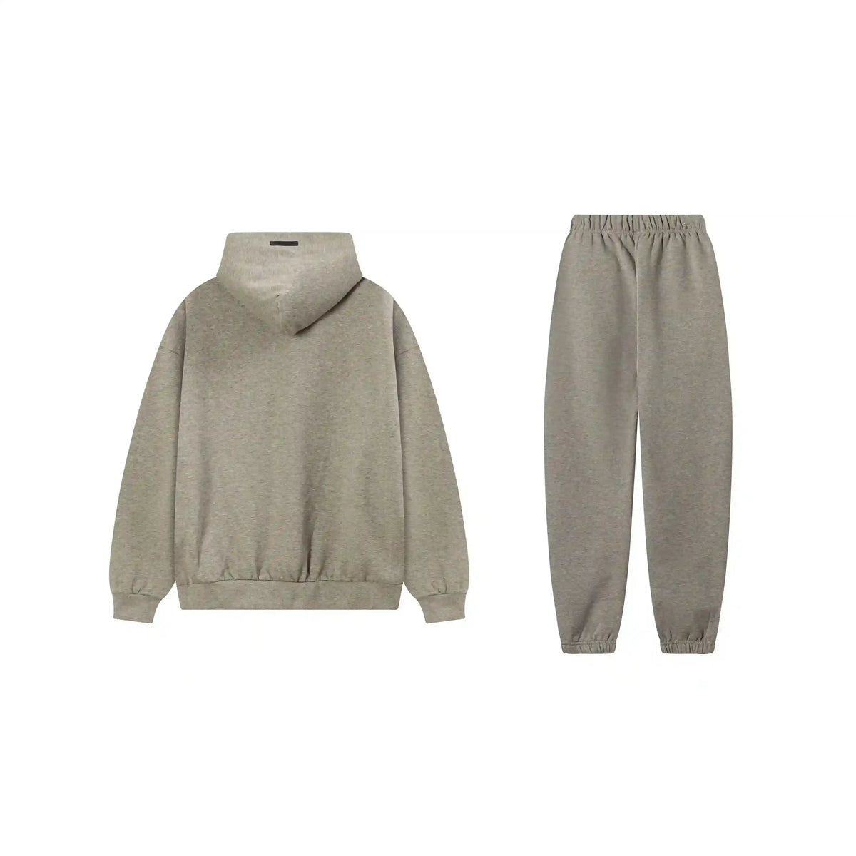 Essentials Heathered Grey Tracksuit – Fear of God Classic Matching Set