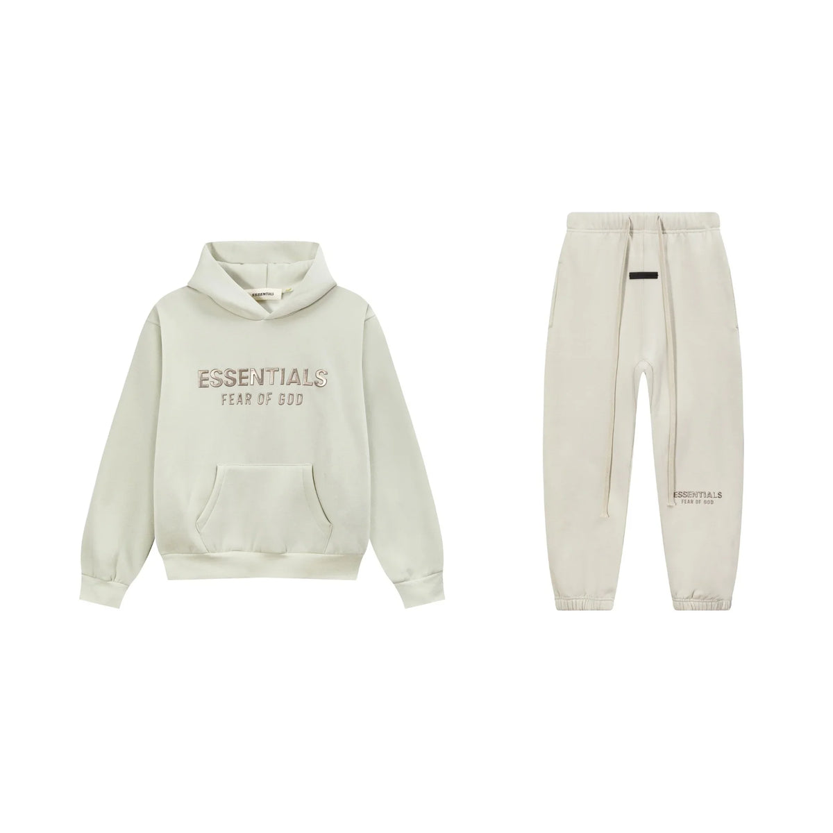 Matcha Green Essentials Tracksuit Pullover