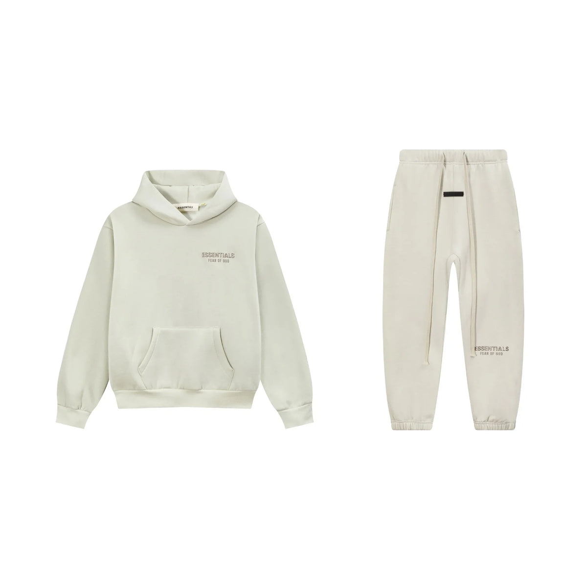 Matcha Green Essentials Tracksuit Pullover